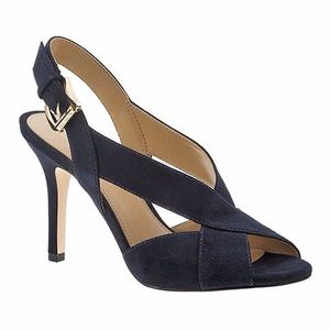 Michael Kors Becky Suede Sandal - Size 9.5